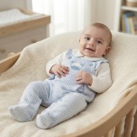 BIS-2020-2672: Baby Boys Giraffe 2 Piece Outfit (NB-6 Months)